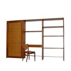 Vintage Wall Unit/Room Divider with Bed by Hans Wegner