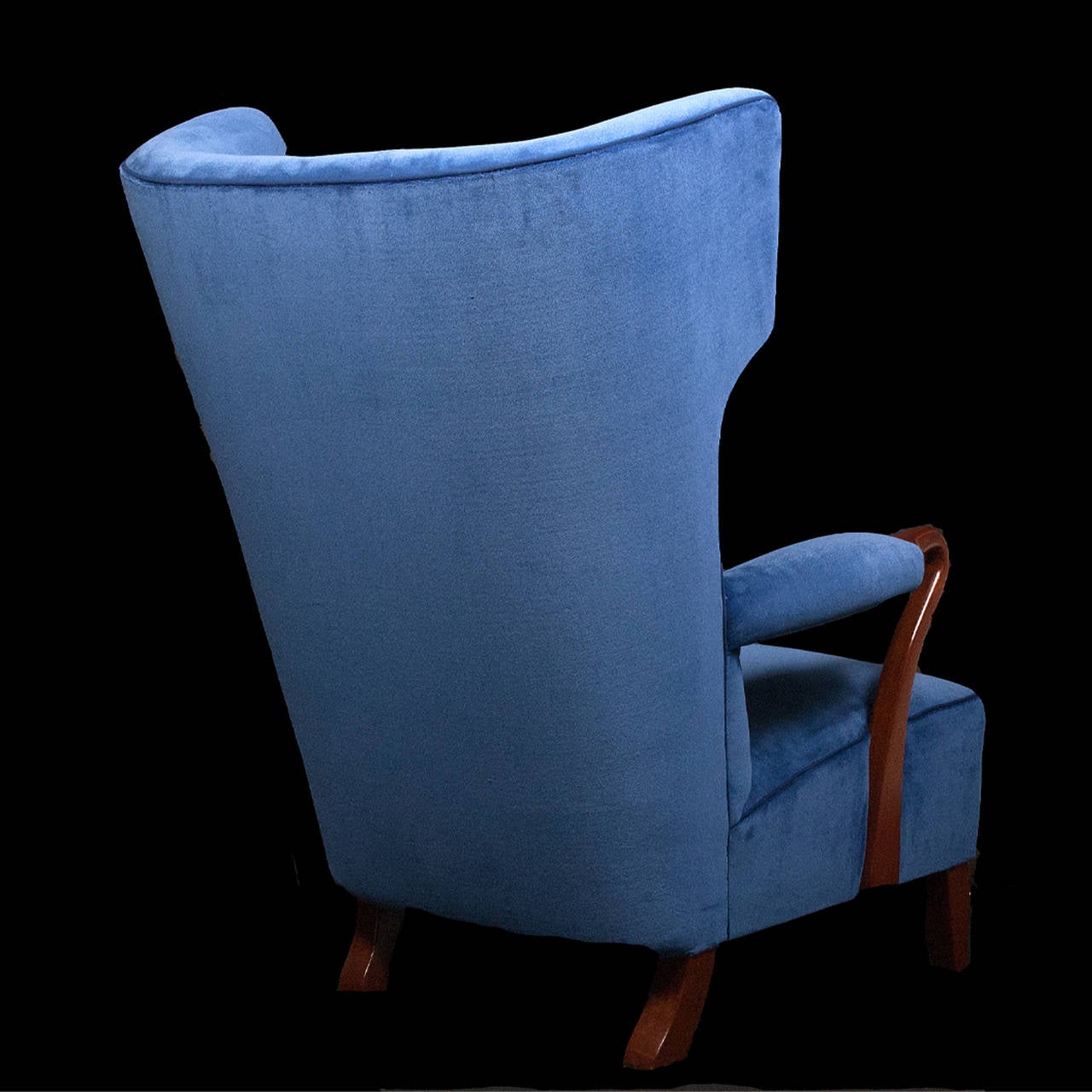 Mid-20th Century Rare 1938 Large Easy Chair by Bertil Söderberg