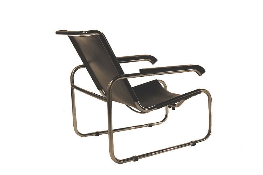 German B-35 Lounge Chairs by Marcel Breuer