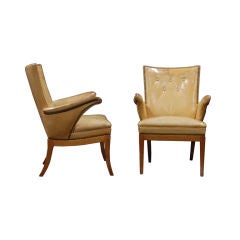 Pair of Frits Henningsen Easy Chairs