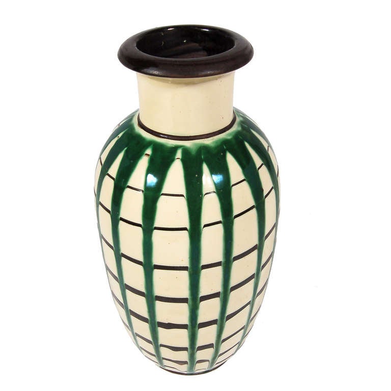 Large Floor Vase by Herman Kahler