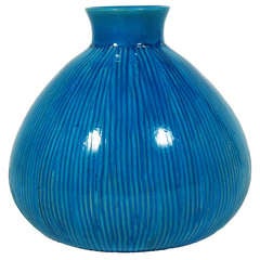 Large Ceramic Table Vase by Herman Kahler