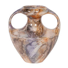 1920's Ceramic Art Glaze Vase by Arabia Finland