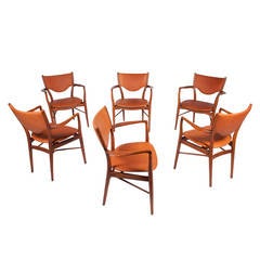 Set of Six Armchairs by Finn Juhl 7