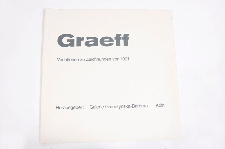 Bauhaus Werner Graeff Constructivist Screen Prints