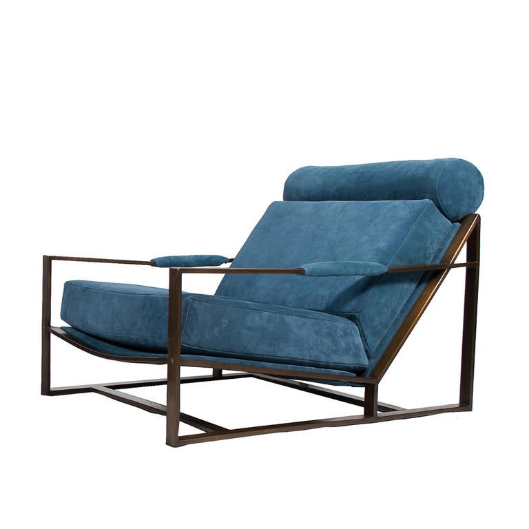 American Low Lounge and Ottoman by Milo Baughman