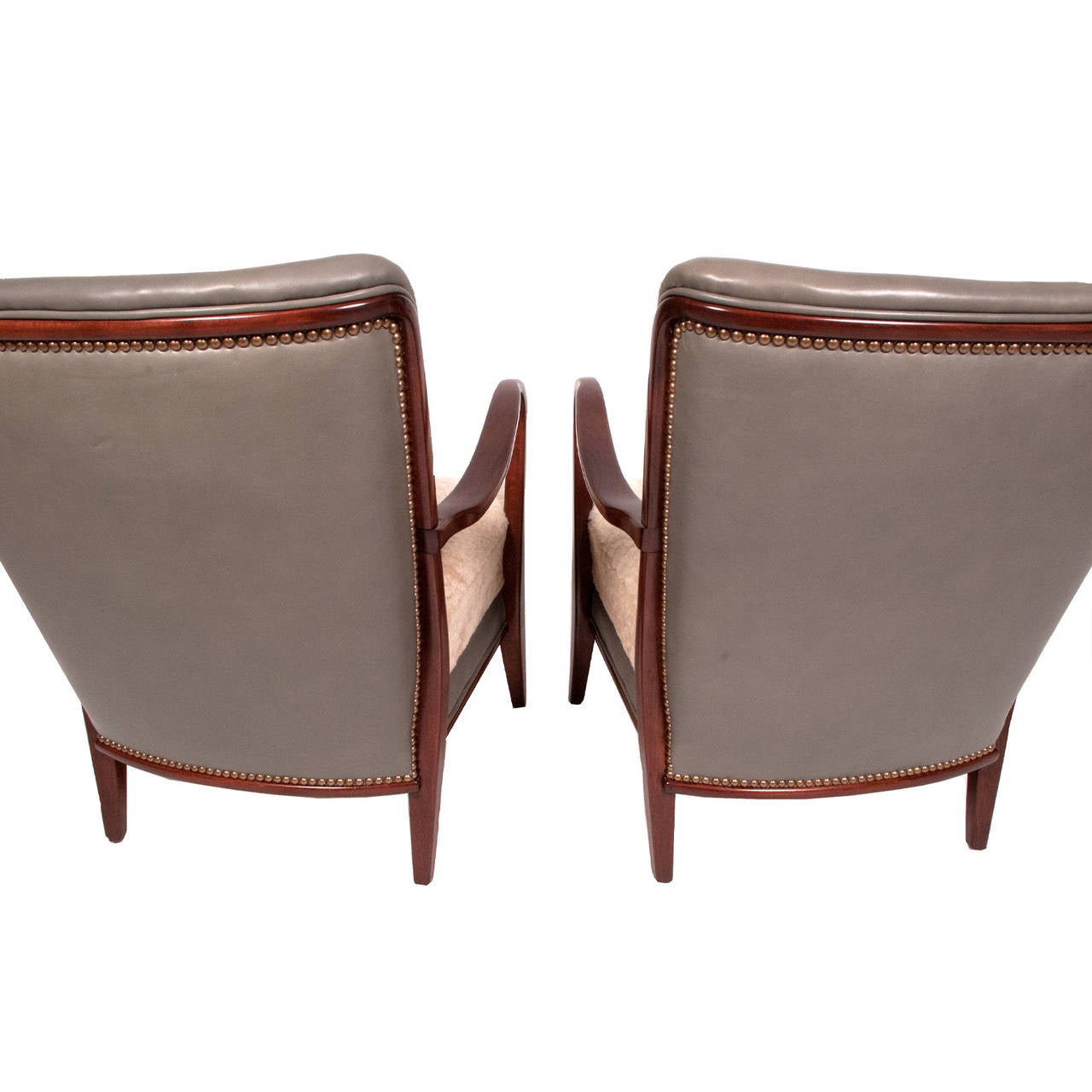 Pair of Cabinetmaker Armchairs Attributed to Carl Malmsten In Excellent Condition In Hudson, NY