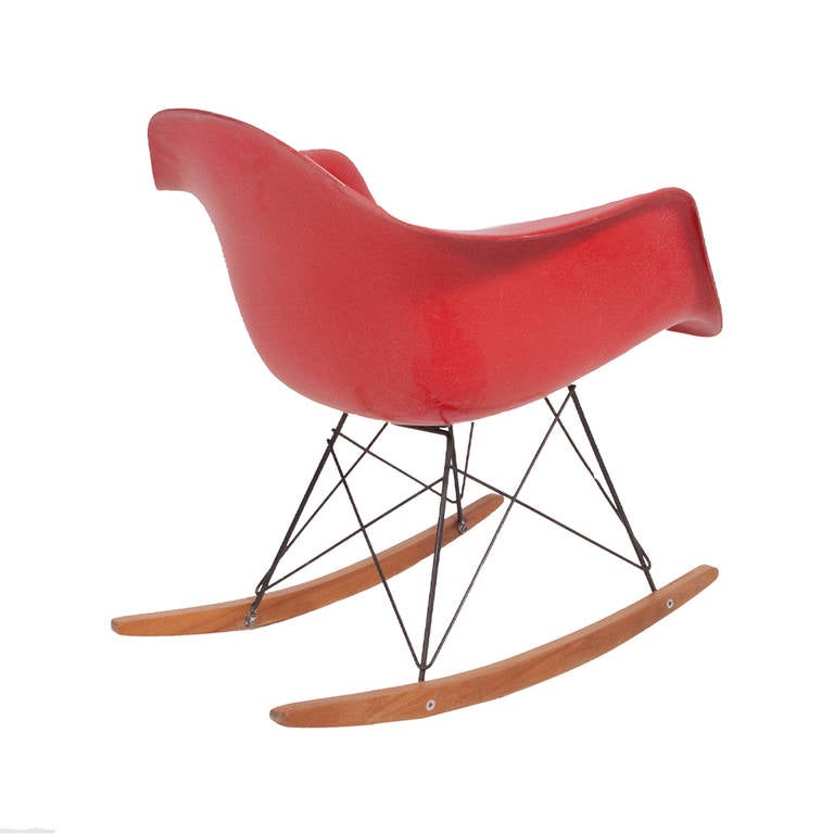 Modern Rocking Armchair by Charles Eames