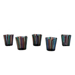 Gio Ponti for Venini "Canne" Glasses