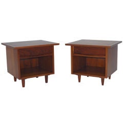 George Nakashima for Widdicomb Pair of Nightstands