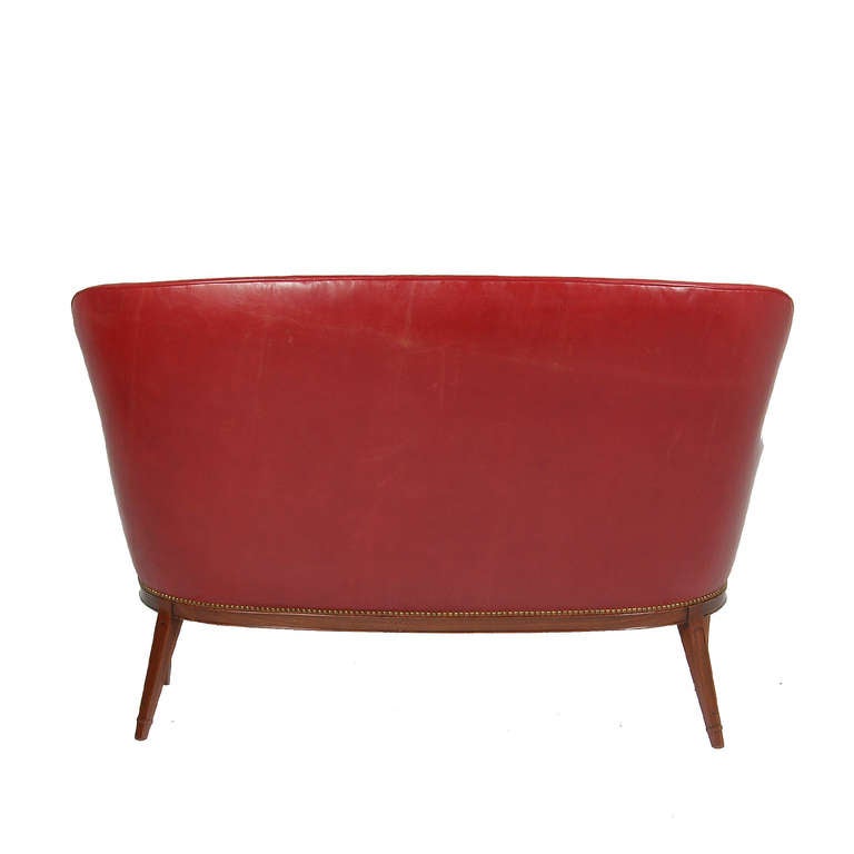Mid-20th Century Settee by Frits Henningsen