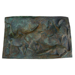 Bronze Plaque by David Cargill