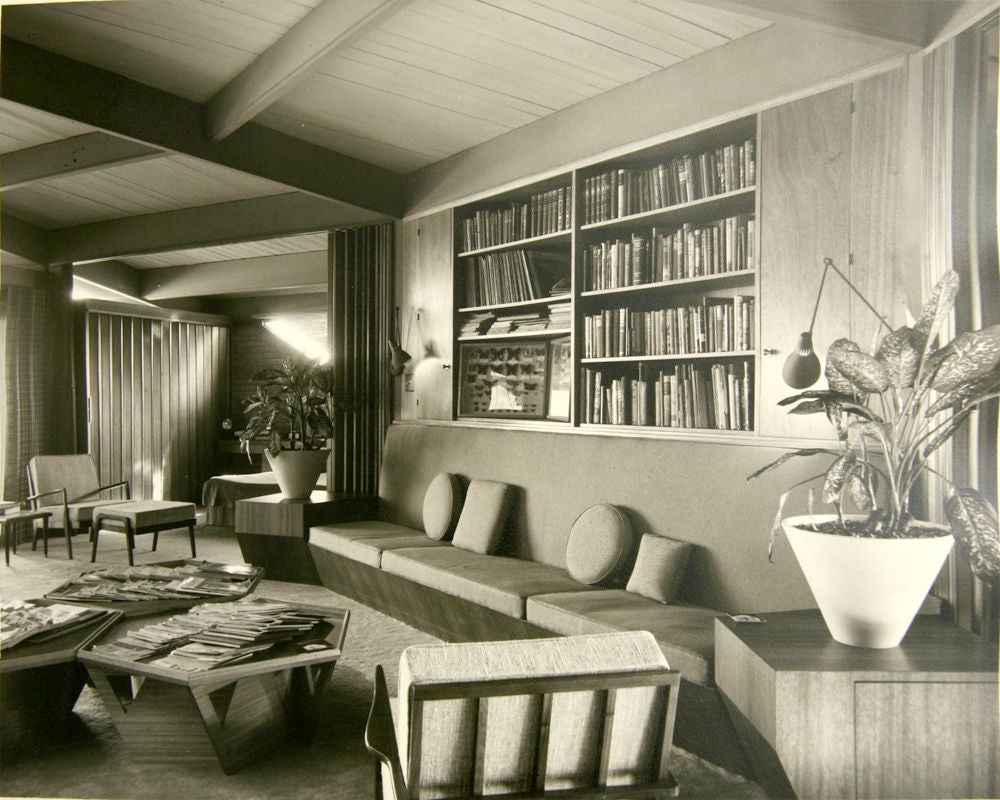 Mid-20th Century Custom Bruce Goff Coffee Table