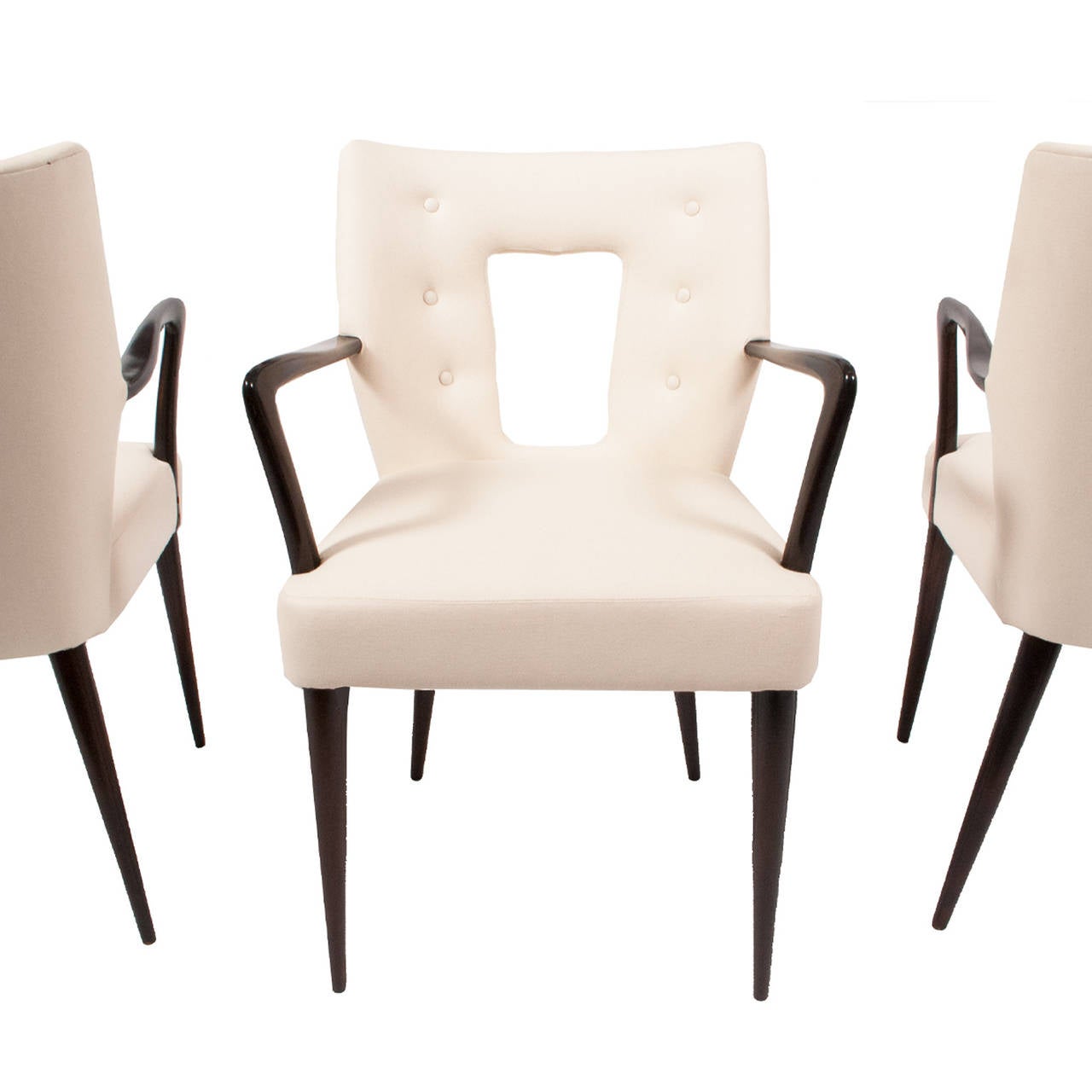 Set of Six Armchairs by Paolo Buffa 1