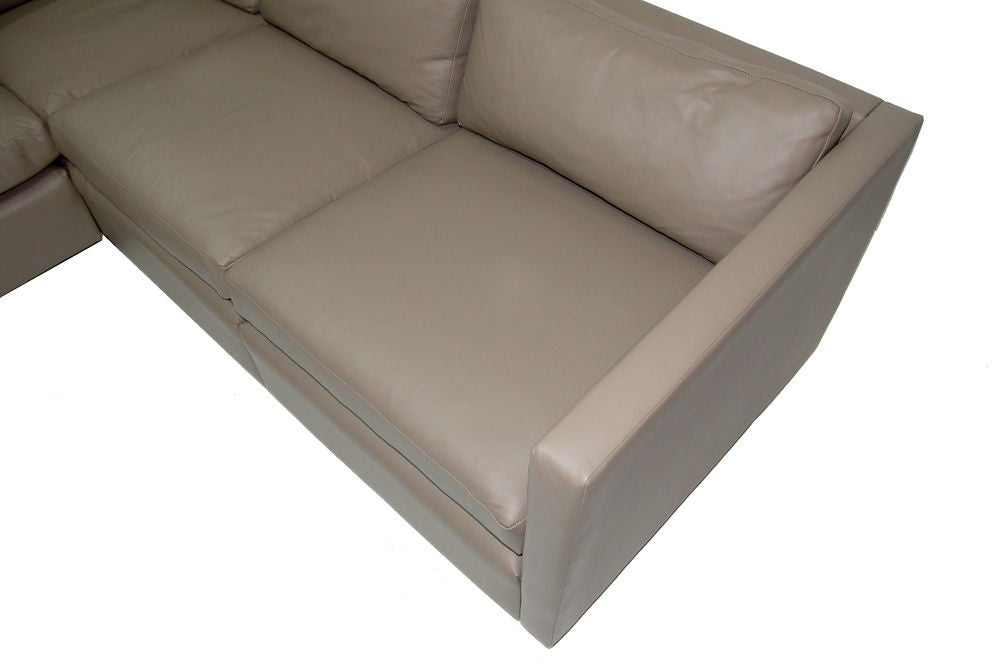 Late 20th Century Charles Pfister L-Shaped Sofa for Knoll