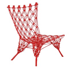 Limited Edition Rouge Knotted Chair by Marcel Wanders