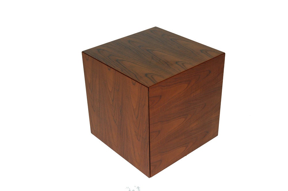 Danish Cube Table by Poul Norreklit