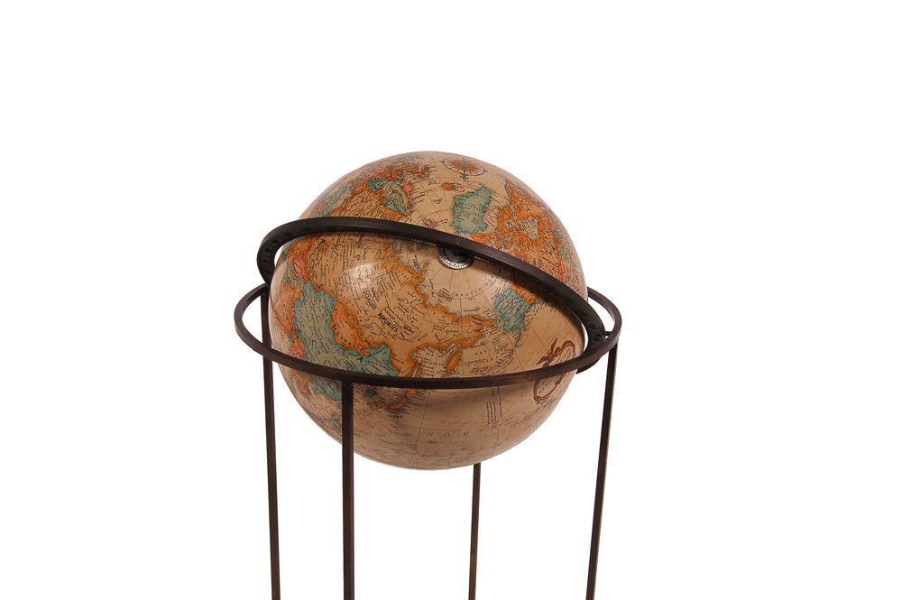 Floor Globe by Paul McCobb