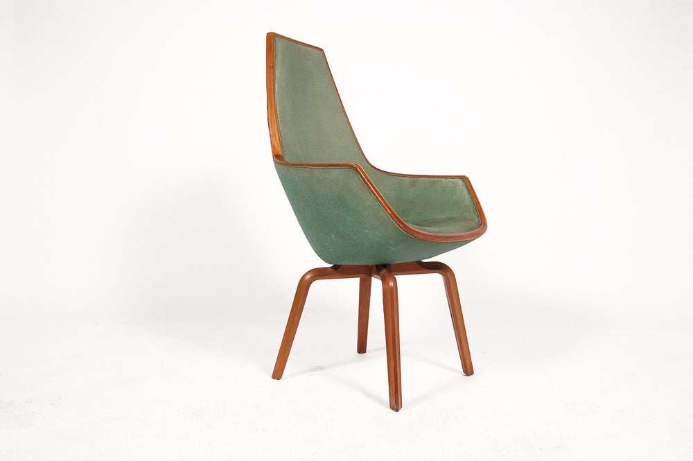 Danish Rare Giraffe Chair by Arne Jacobsen