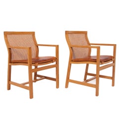 Pair of King Chairs by Thygesen and Sorensen