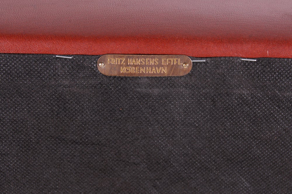 Danish Rare Sofa by Frits Schlegel for Fritz Hansen
