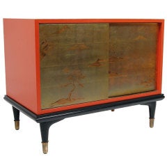 Renzo Rutili Asian Motif Cabinet