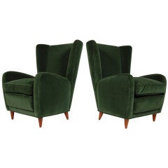 Pair of Paolo Buffa Lounges
