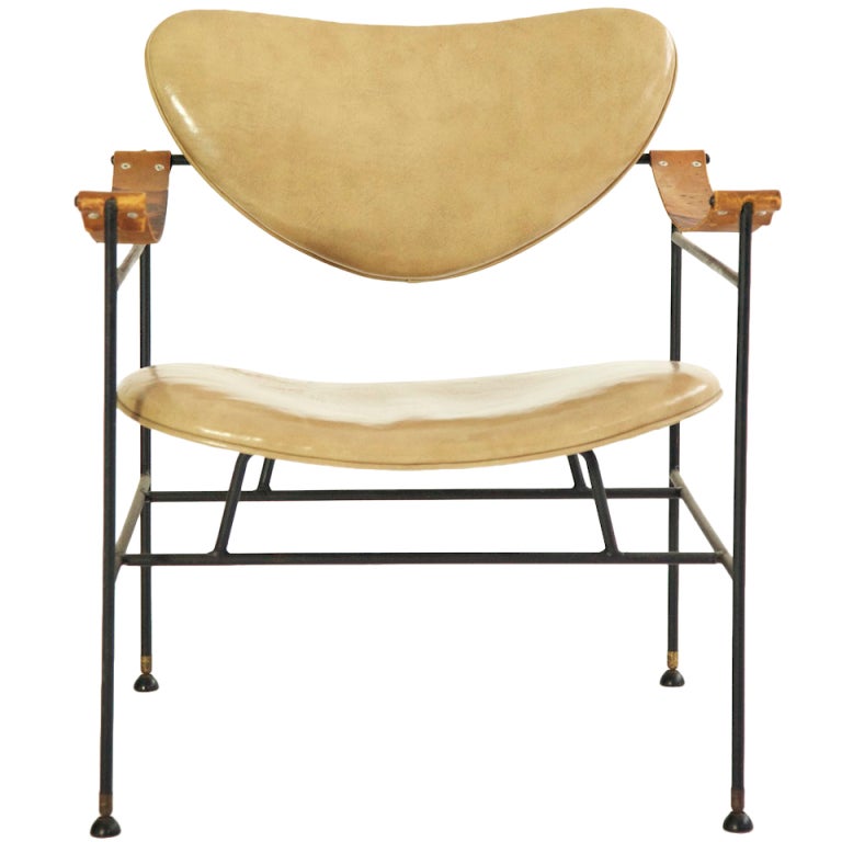 Wrought Iron Chair at 1stdibs