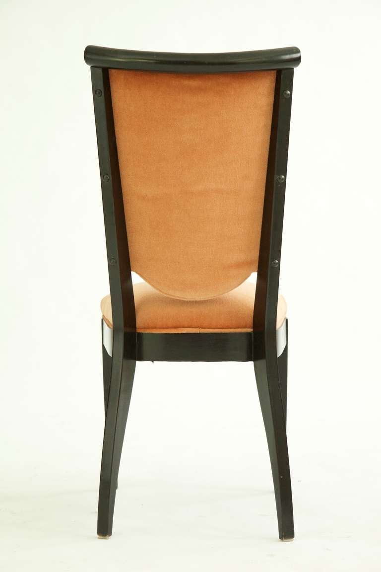 Art Deco Dining Chairs, Set Of Six 1