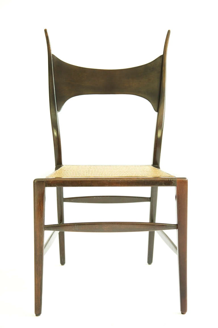 Edward Wormley Rare Antler Chair