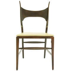 Edward Wormley Rare Antler Chair
