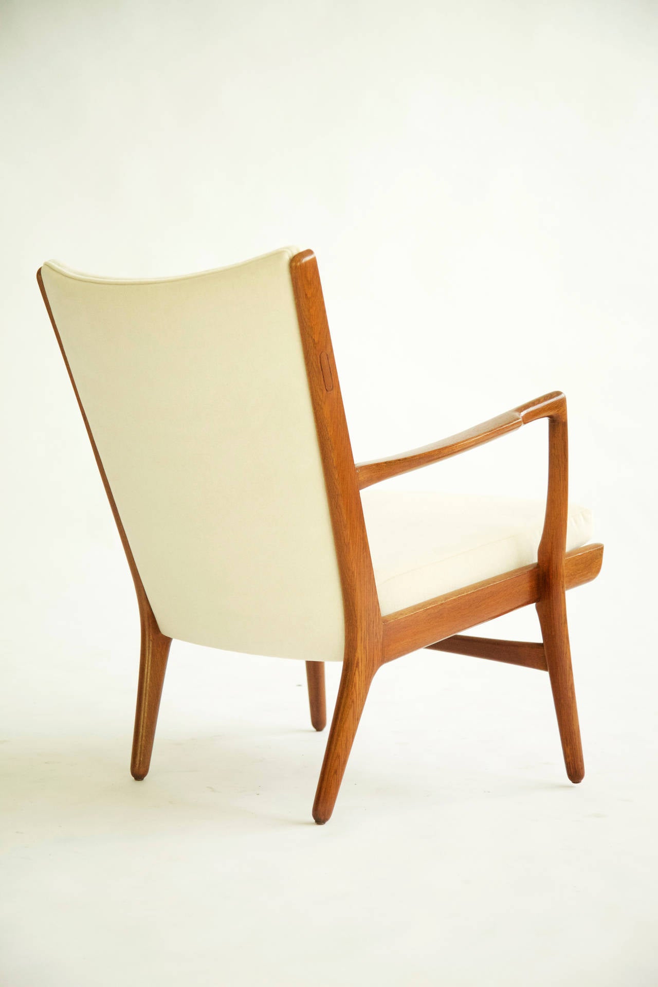 Danish Hans Wegner Pair of Lounge Chairs