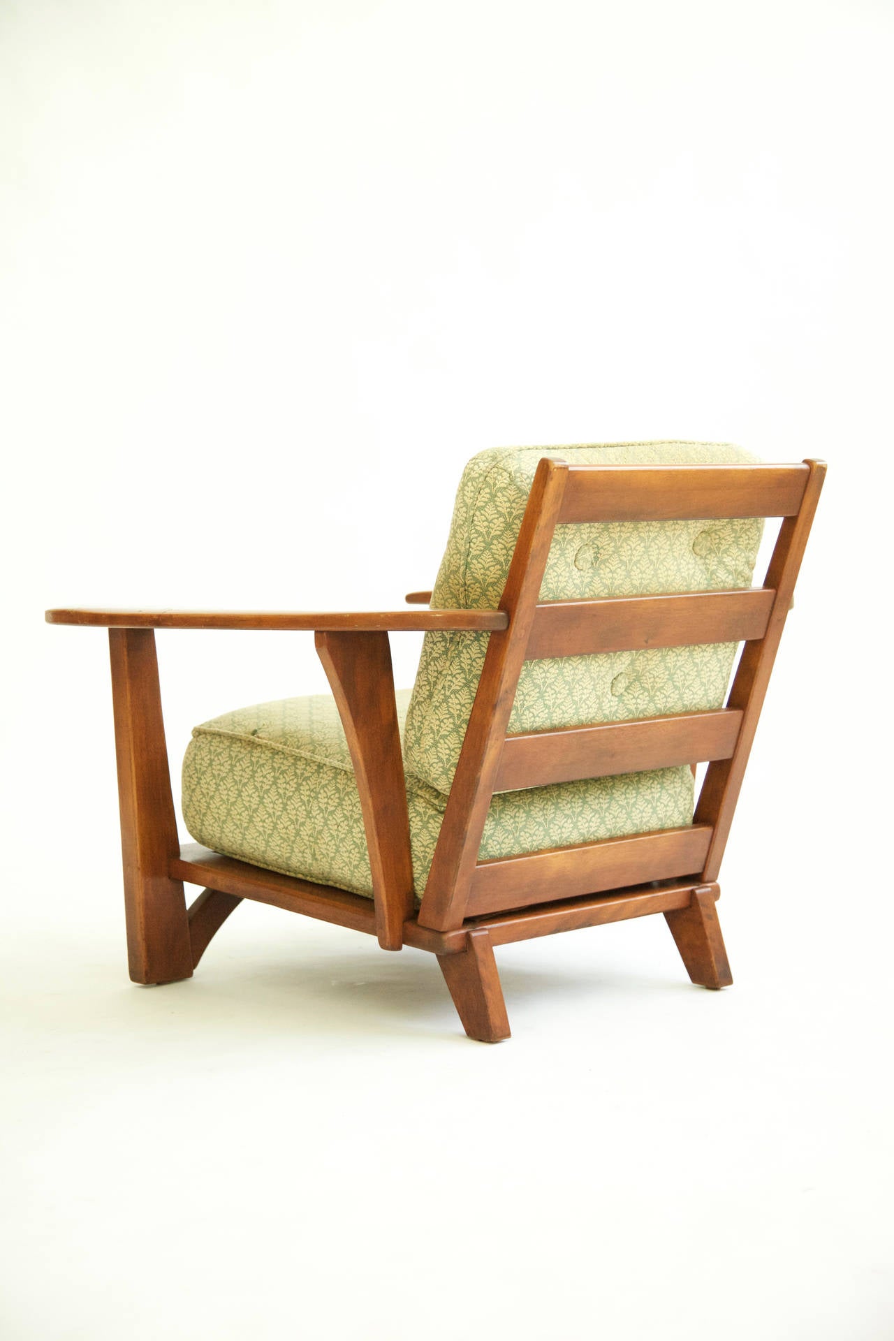 Adirondack Cushman Paddle-Arm Lounge Chair