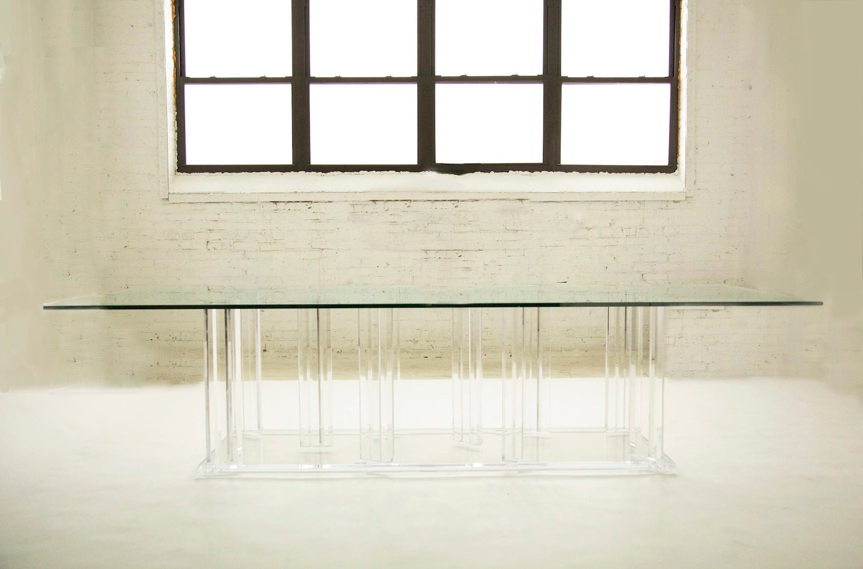 Lucite Dining Table 