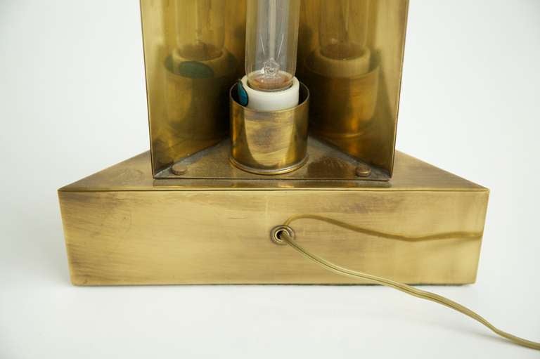 Brass Pair of Chapman Table Lamps