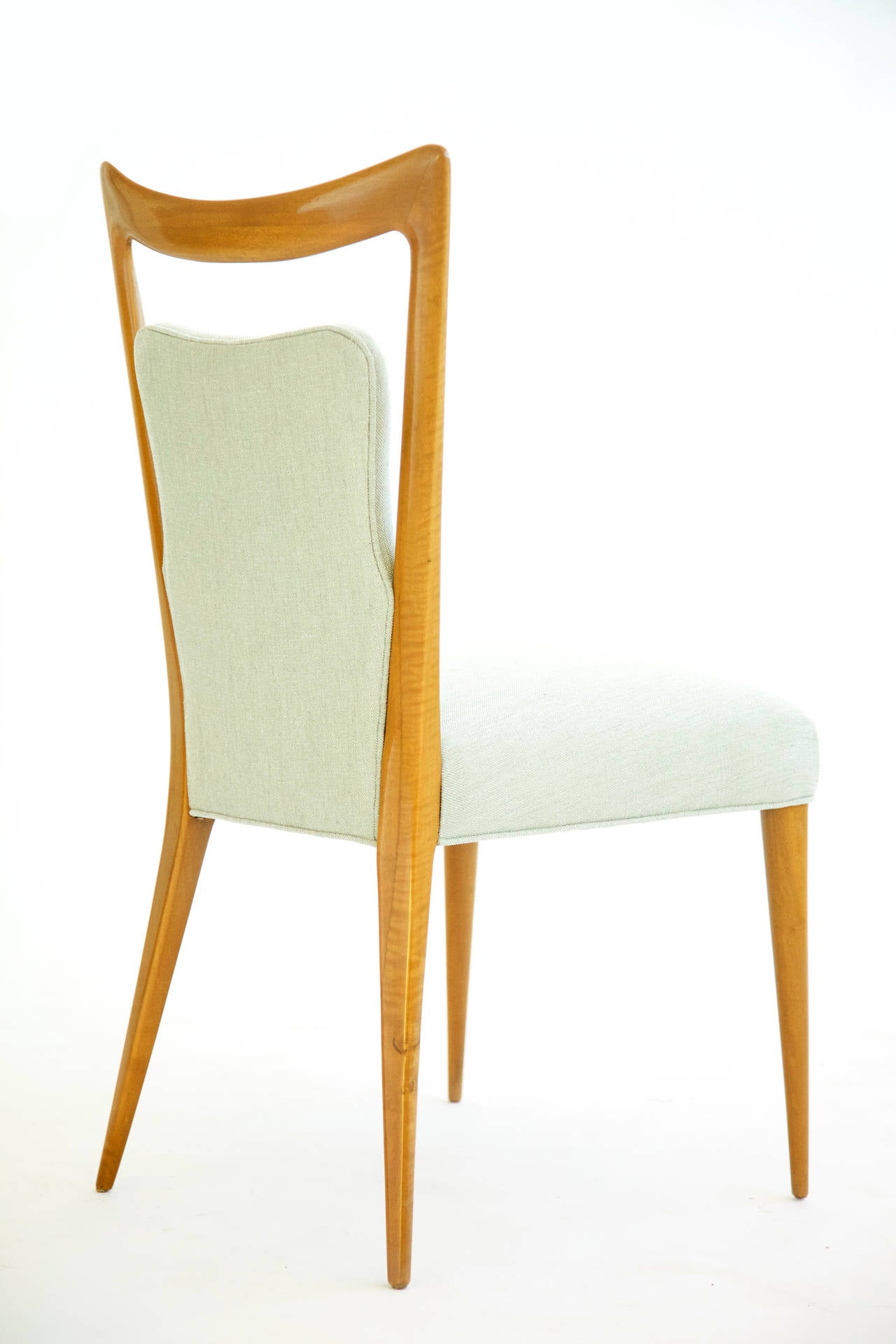 Melchiorre Bega Set of Twelve Dining Chairs In Excellent Condition In Chicago, IL