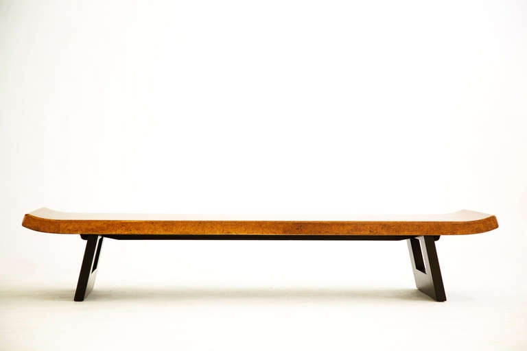 Mid-Century Modern Paul Frankl Bench Coffee Table