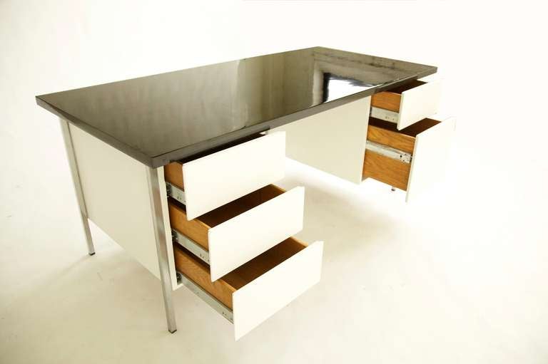 Metal Florence Knoll Desk For Sale