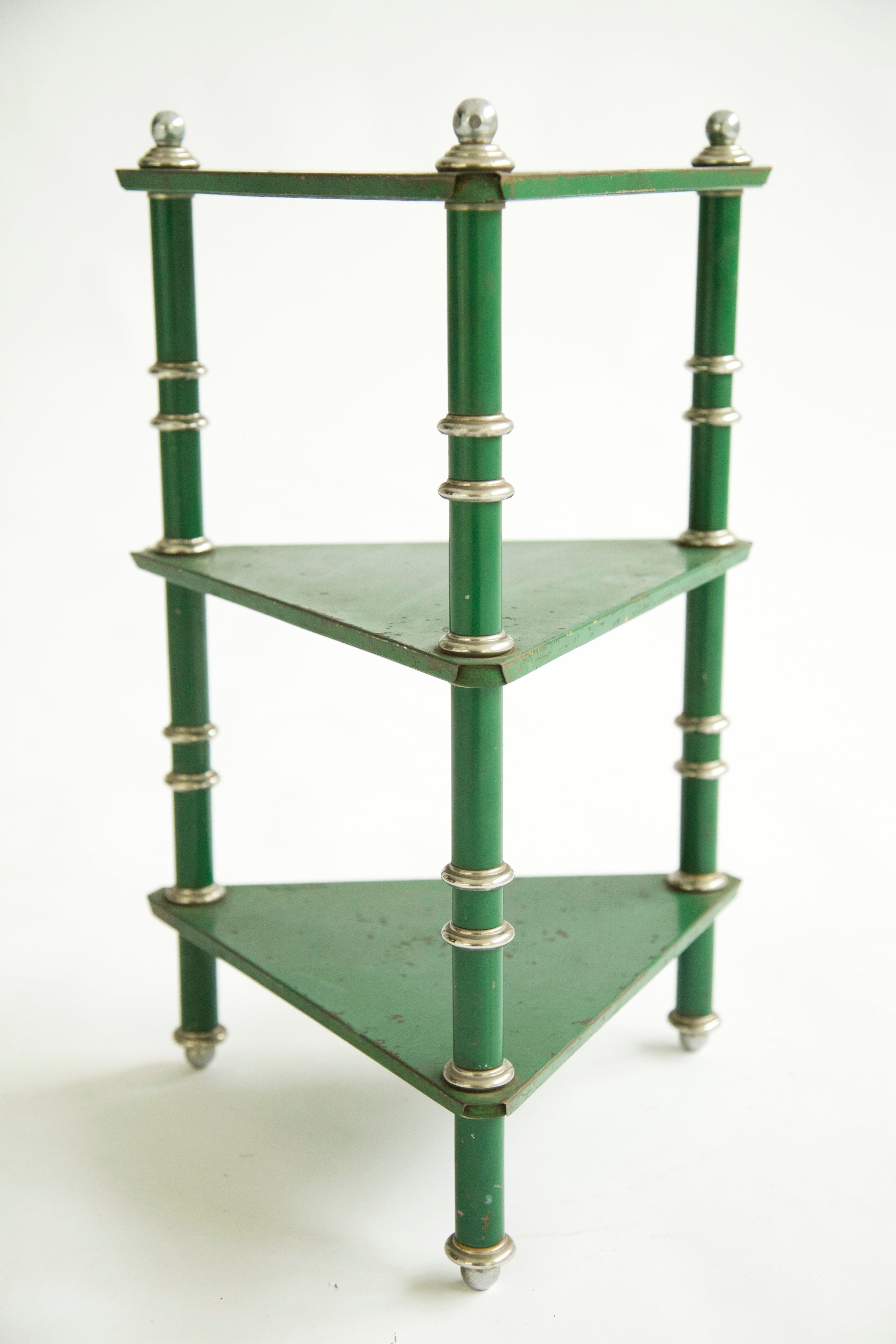 Rare McArthur Triangular Side Table