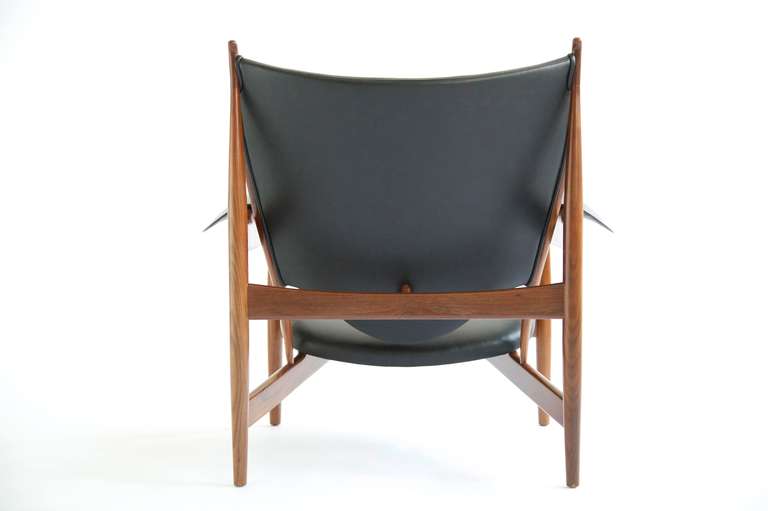 Mid-Century Modern Finn Juhl Chieftan Lounge Chairs, circa 1999 in the style of Mid Century Modern