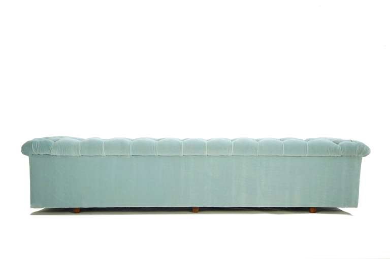 Edward Wormley Tufted Chesterfield Pair 3