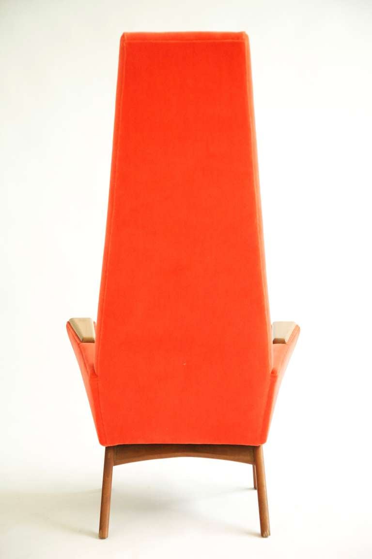Mid-Century Modern Adrian Pearsall Pair of Slim Jim Chairs