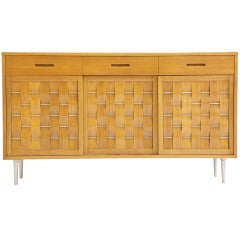 Ed Wormley Woven Front Cabinet