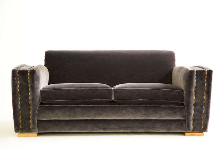 Paul Frankl Speed Settee In Excellent Condition In Chicago, IL