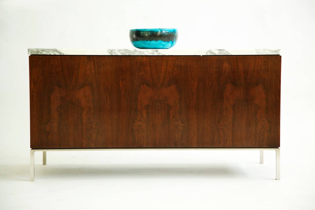 Florence Knoll Credenza Custom Marble Top 1