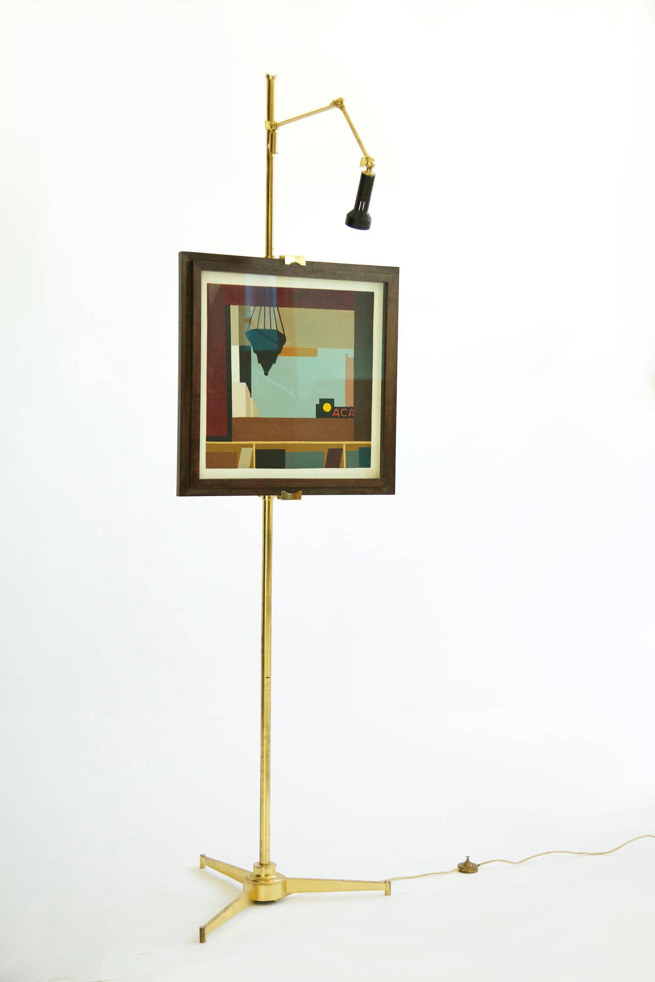 Arredoluce Easel with Lamp at 1stdibs