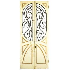 Pair of Art Nouveau Doors 8
