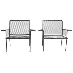 Pair of Van Keppel-Green Outdoor Club Chairs