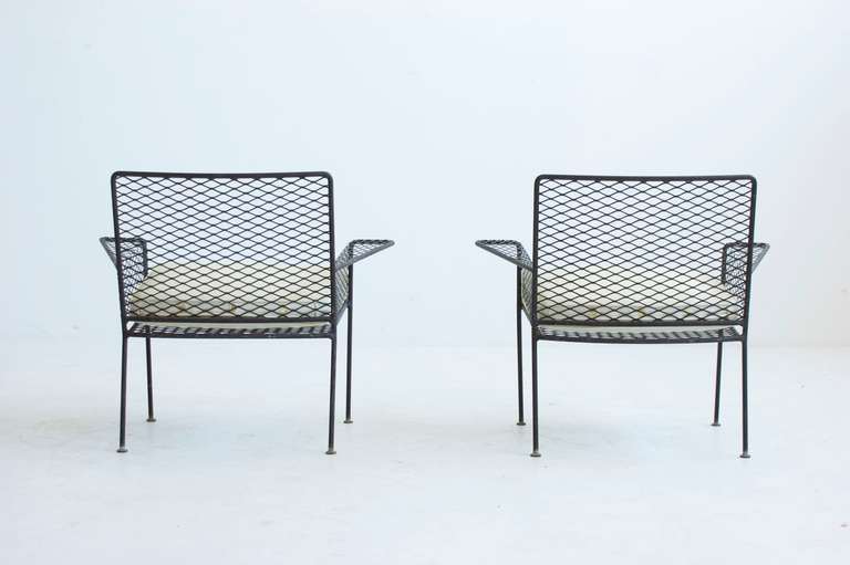 Mid-20th Century Pair of Van Keppel-Green Outdoor Club Chairs