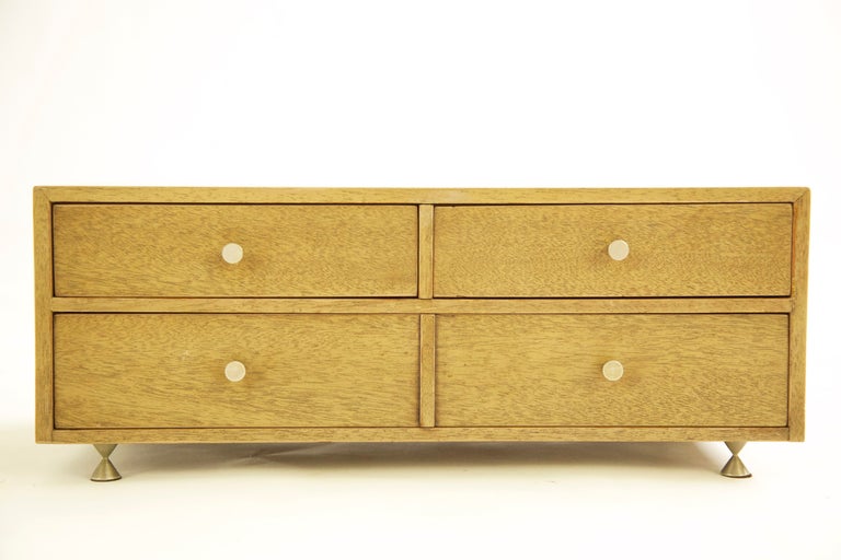 Jewelry Chest in the Style of Milo Baughman  For Sale